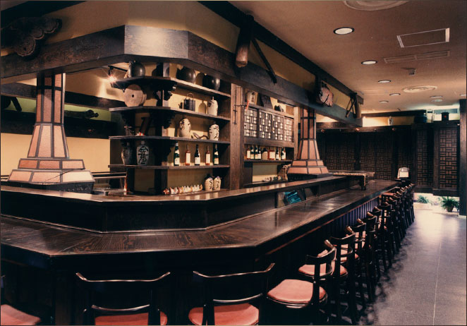 昔の店内