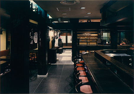 昔の店内